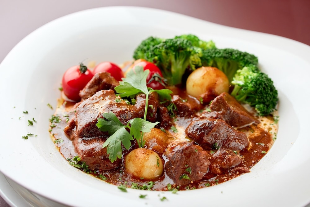 뷔페 아침 식사