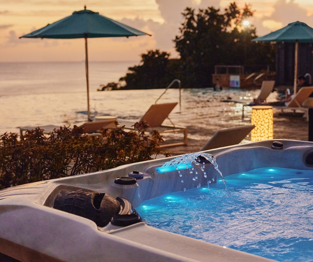 야외 스파 욕조