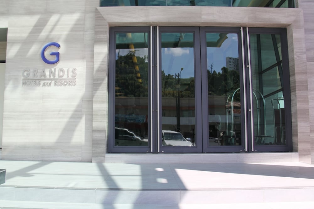 숙박 시설 입구