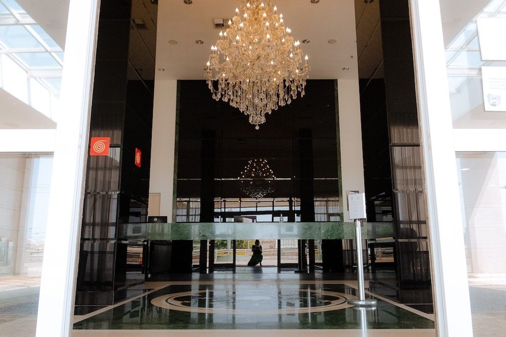 숙박 시설 입구