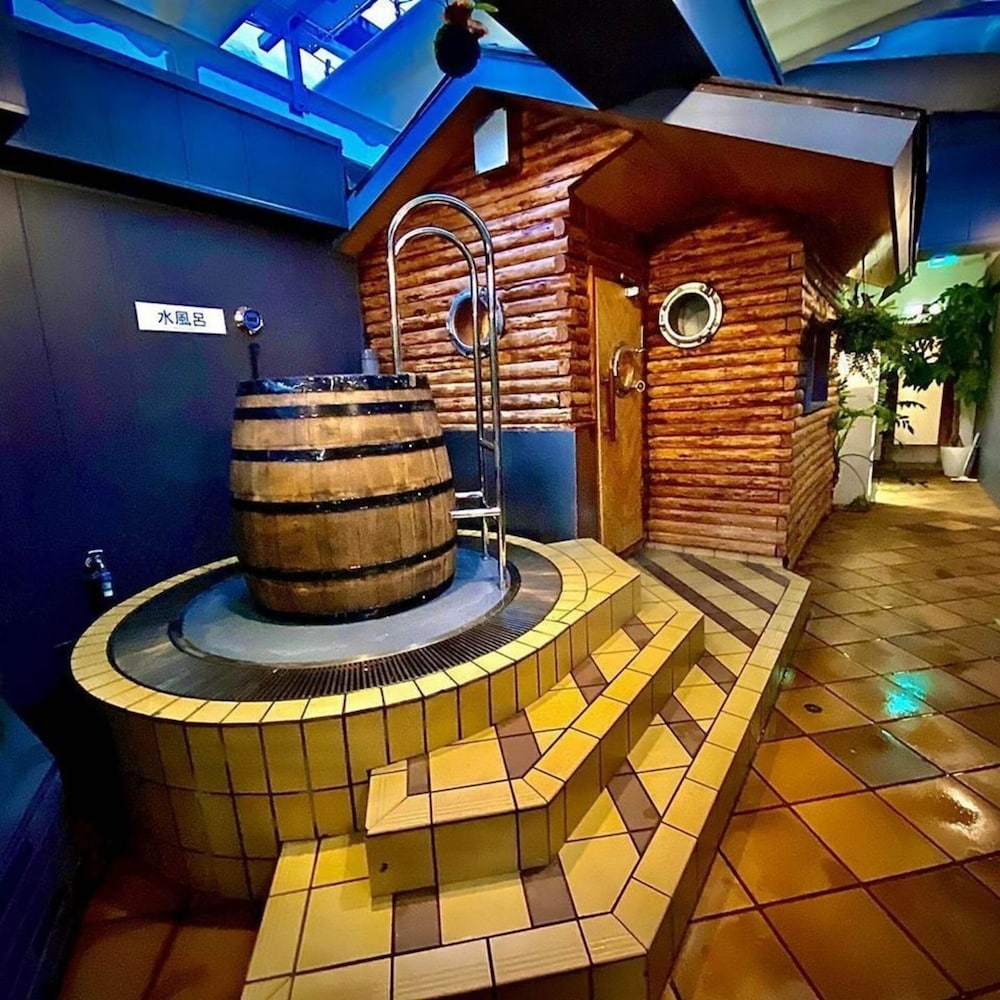 야외 스파 욕조