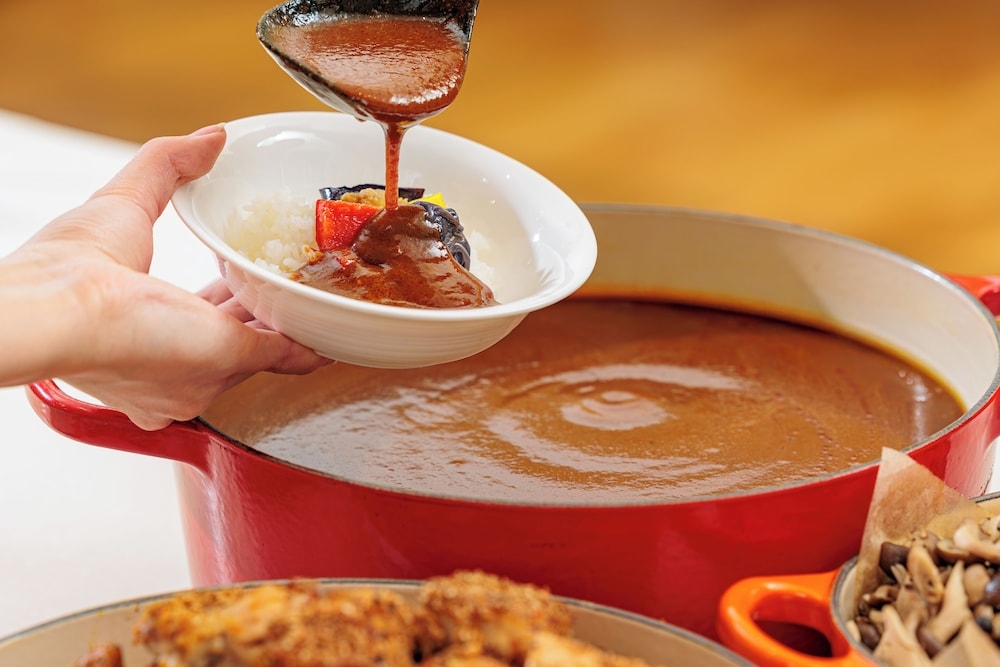 뷔페 아침 식사