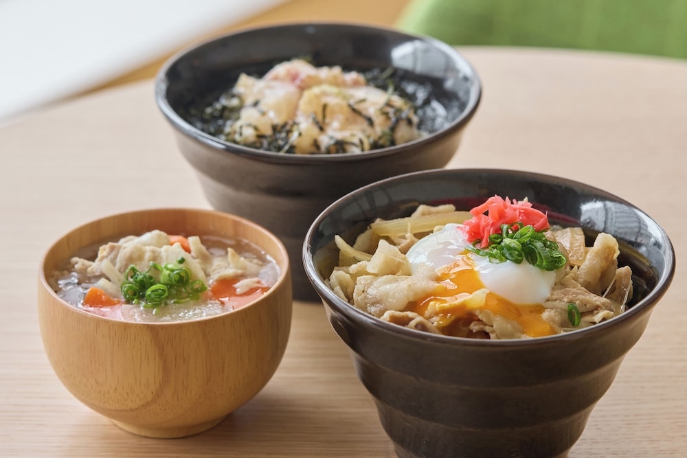 뷔페 아침 식사