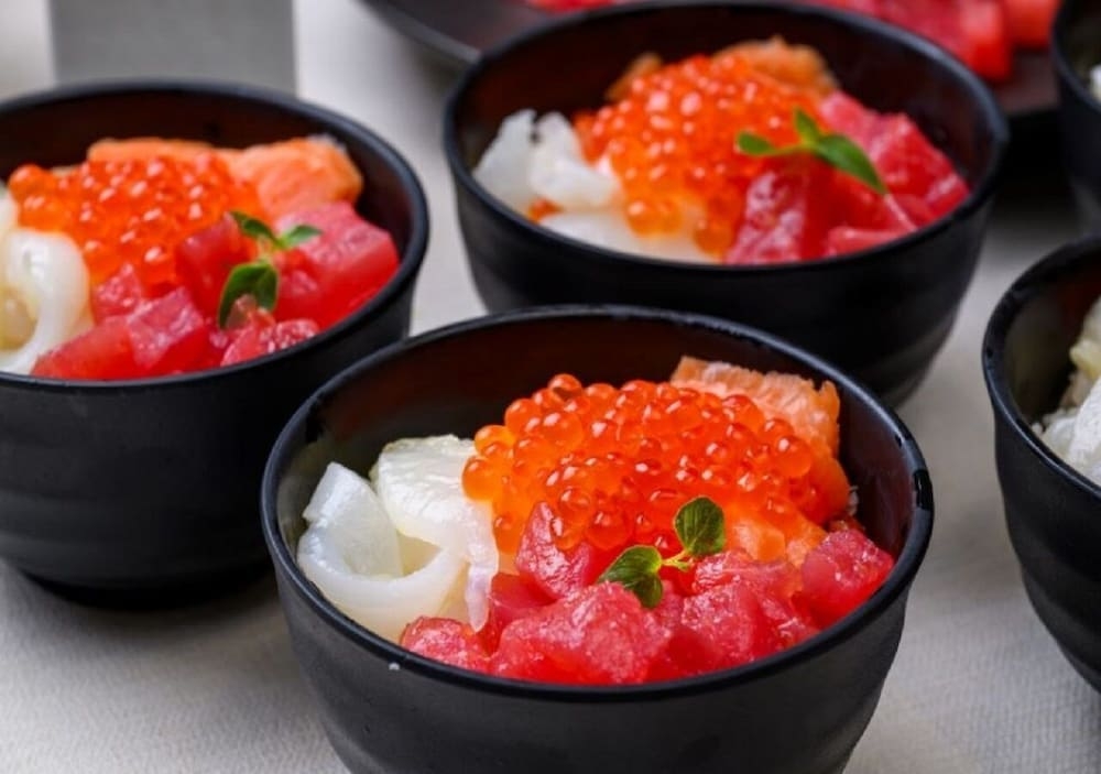 뷔페 아침 식사