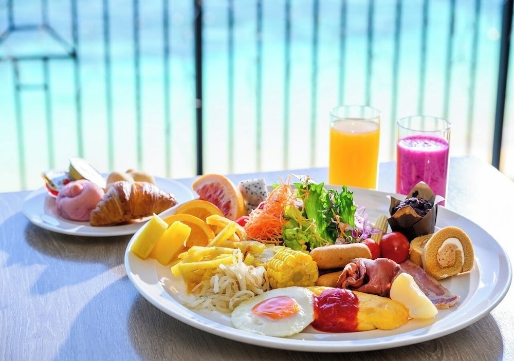 뷔페 아침 식사