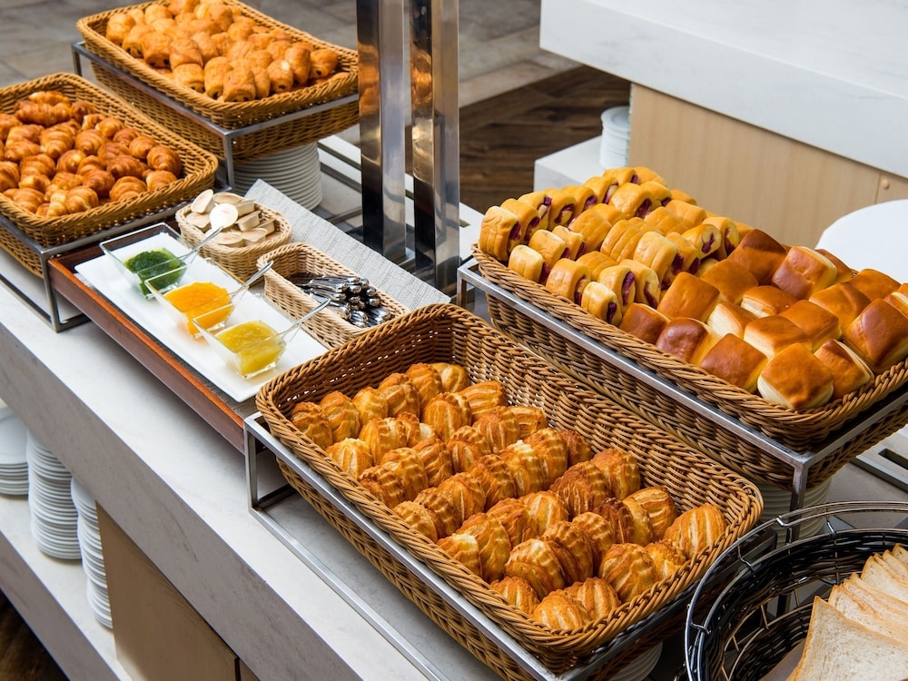 뷔페 아침 식사