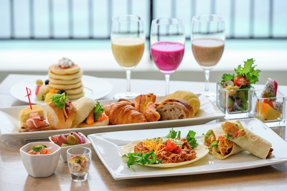 뷔페 아침 식사