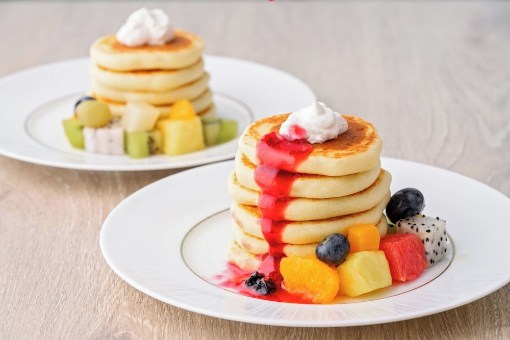 뷔페 아침 식사