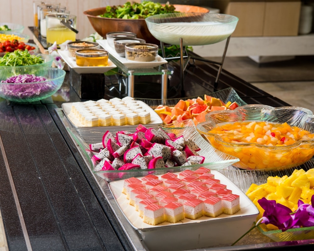 뷔페 아침 식사