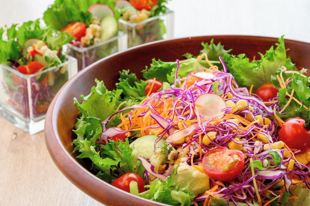 뷔페 아침 식사