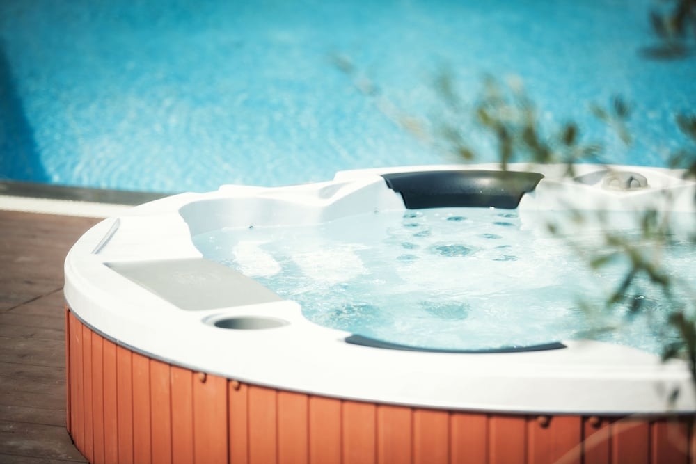 야외 스파 욕조