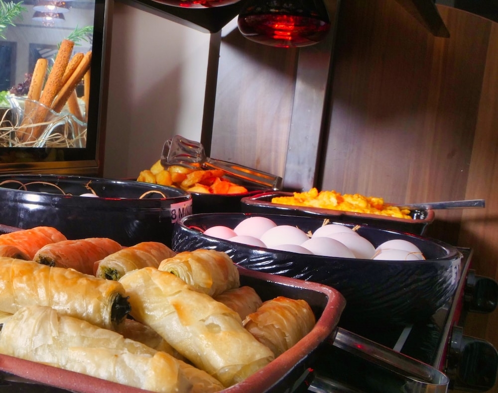 뷔페 아침 식사