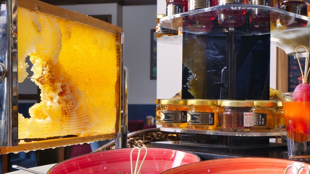 뷔페 아침 식사