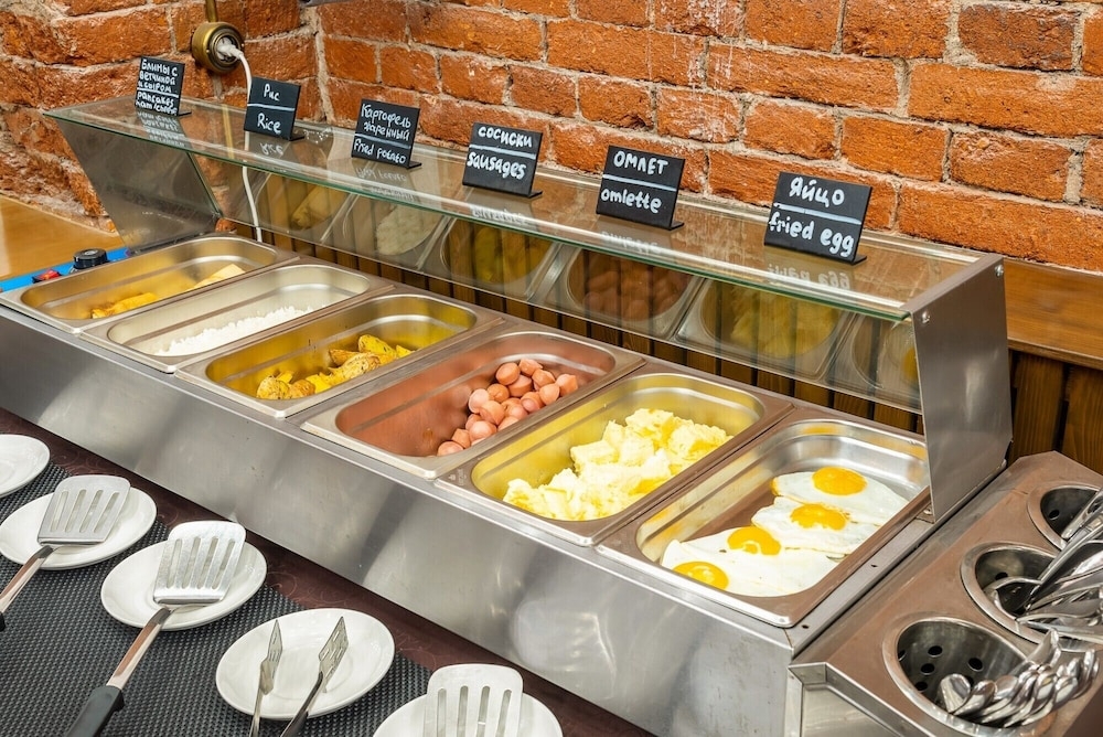 뷔페 아침 식사