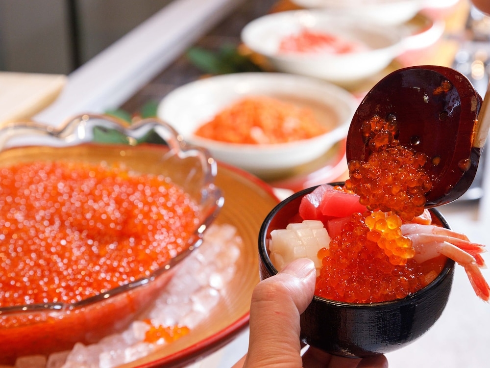 뷔페 아침 식사