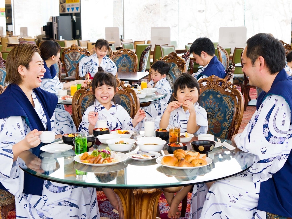 뷔페 아침 식사