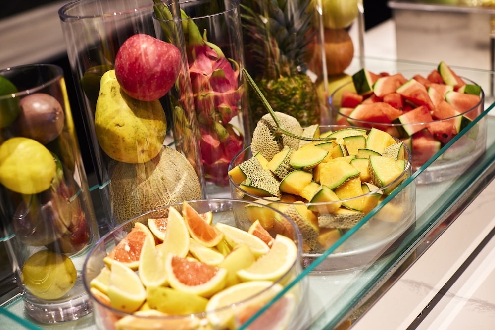 뷔페 아침 식사