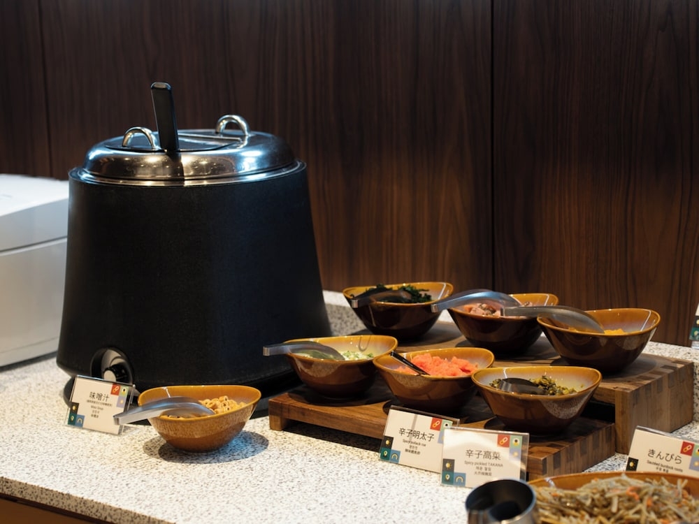 뷔페 아침 식사