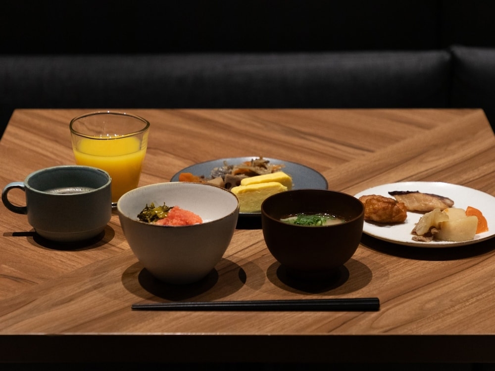 뷔페 아침 식사