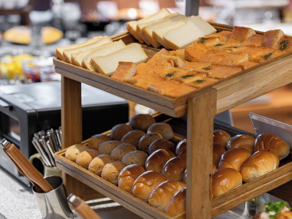 뷔페 아침 식사