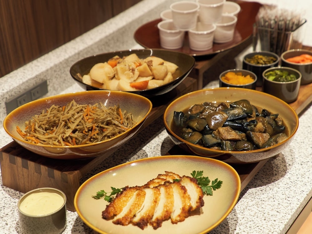 뷔페 아침 식사