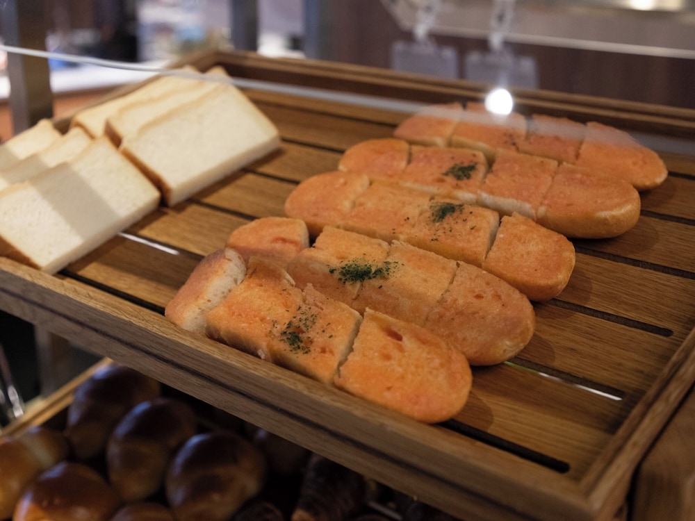 뷔페 아침 식사