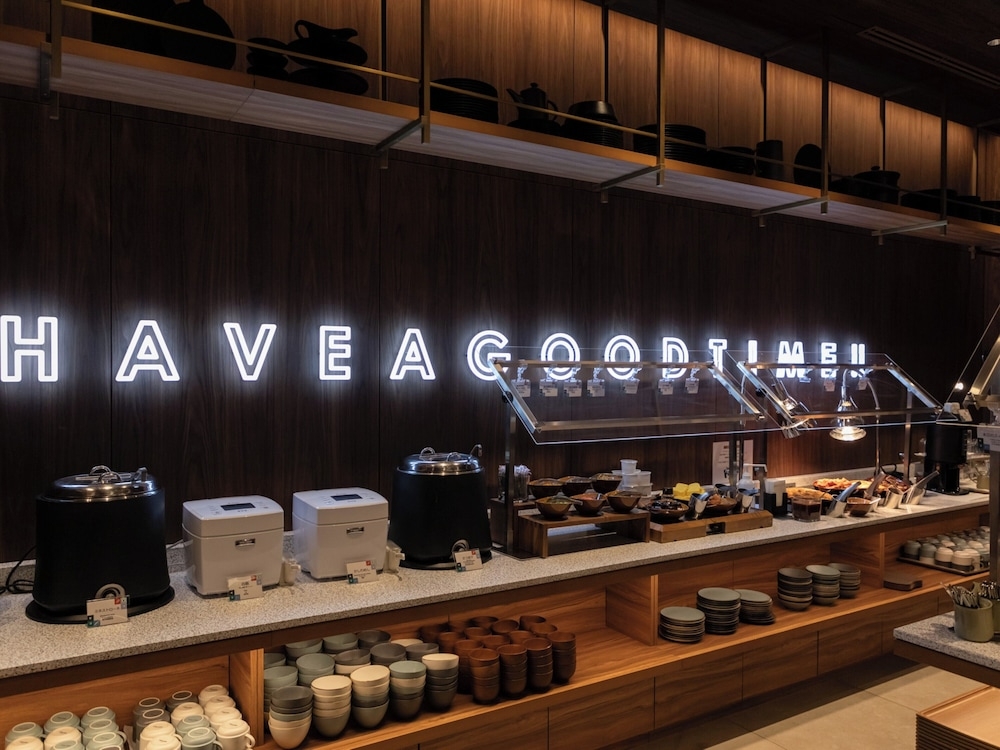 뷔페 아침 식사