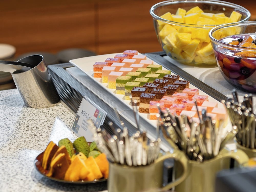 뷔페 아침 식사