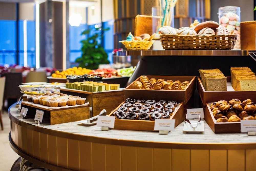 뷔페 아침 식사