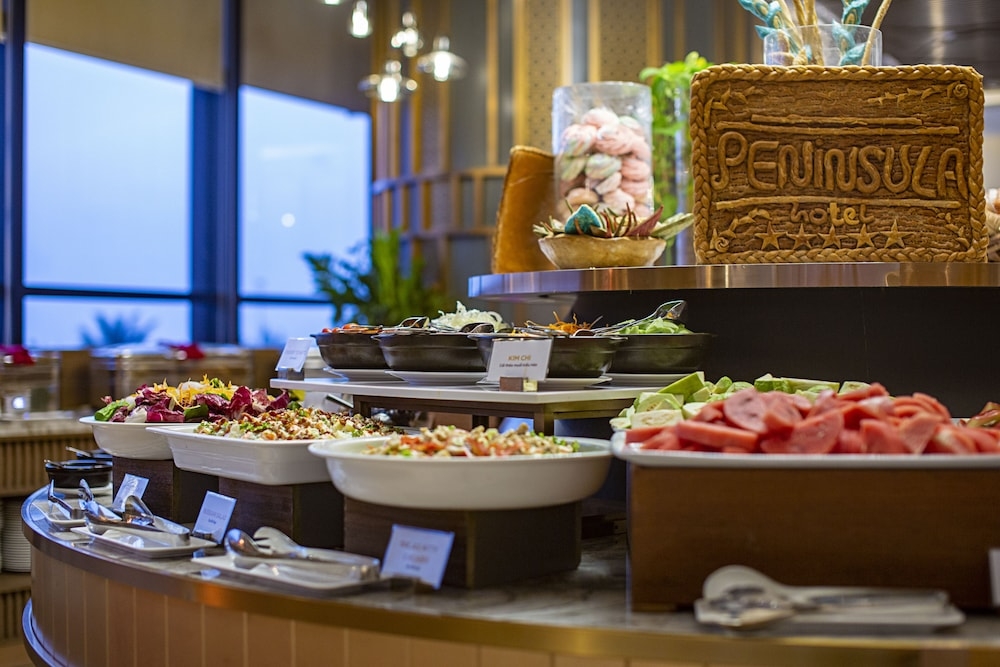 뷔페 아침 식사