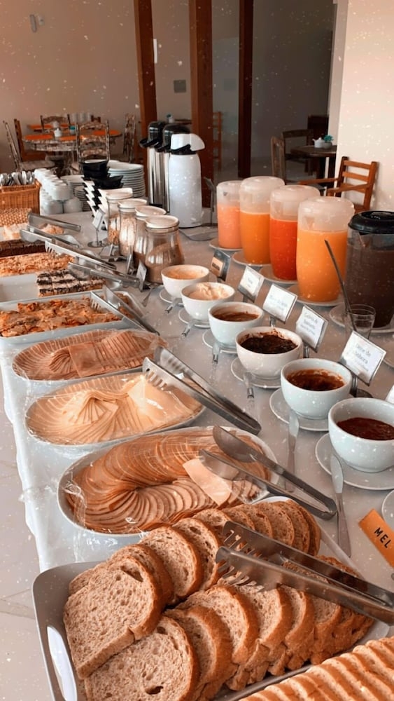 뷔페 아침 식사