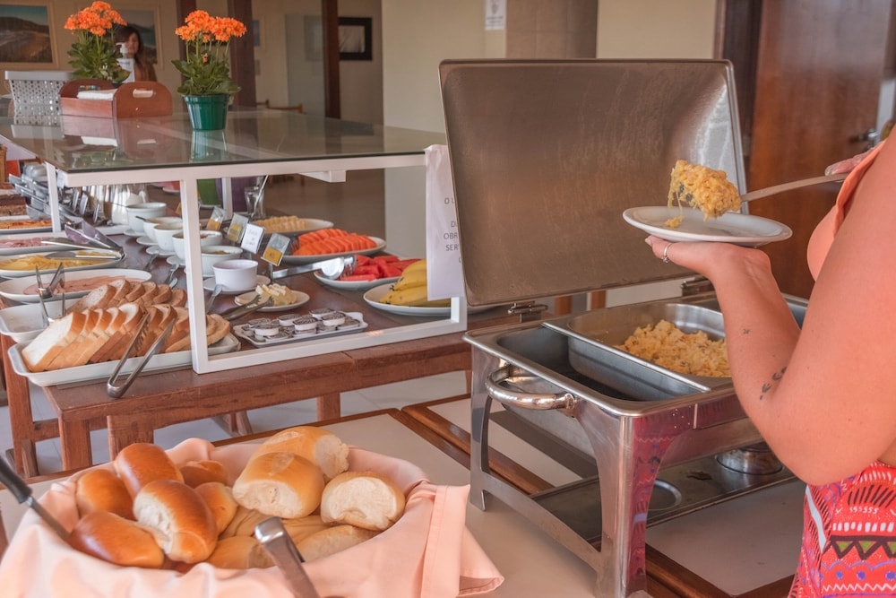 뷔페 아침 식사