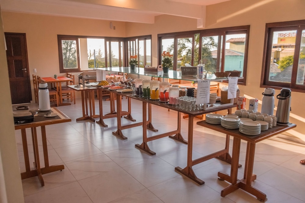 뷔페 아침 식사