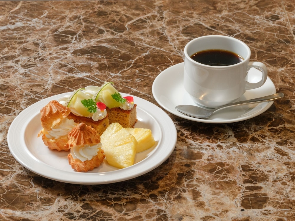 뷔페 아침 식사