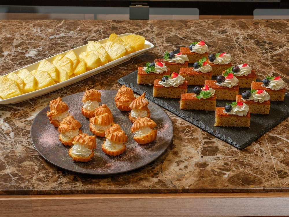 뷔페 아침 식사