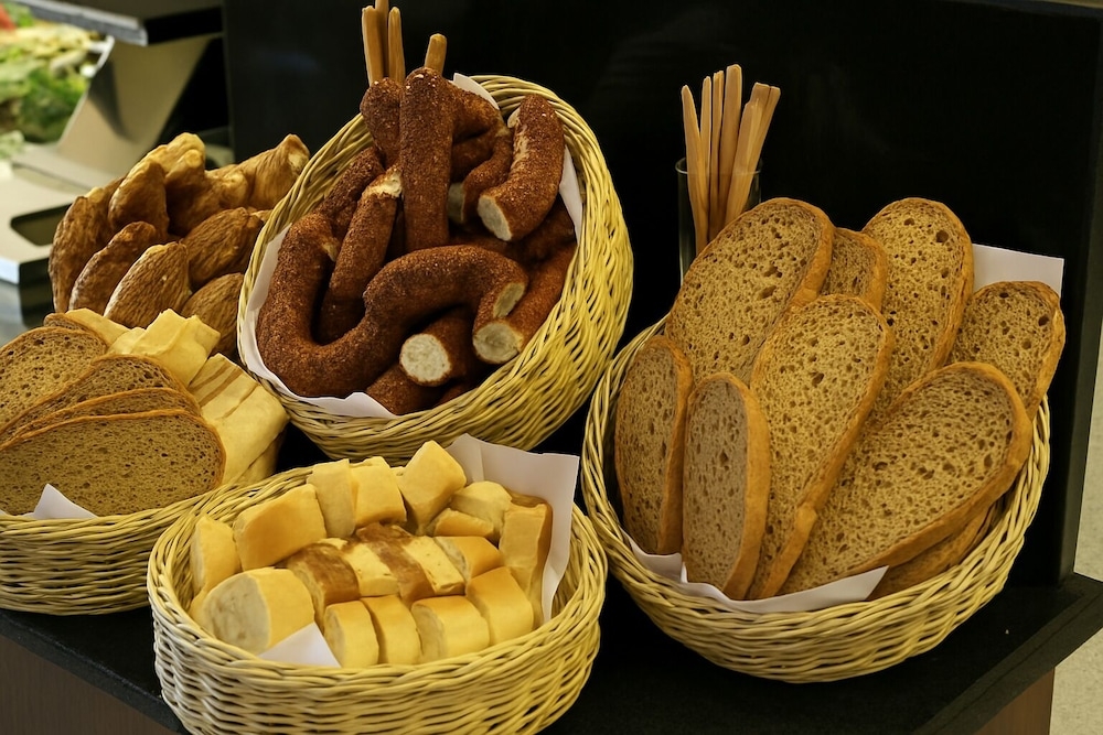 뷔페 아침 식사