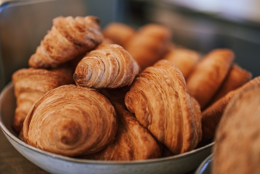 뷔페 아침 식사