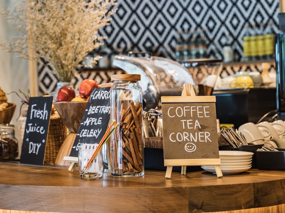 뷔페 아침 식사