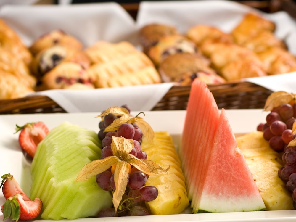 뷔페 아침 식사