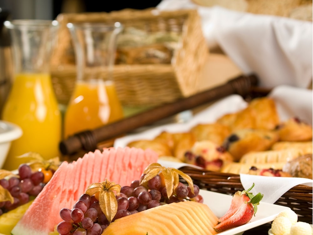 뷔페 아침 식사