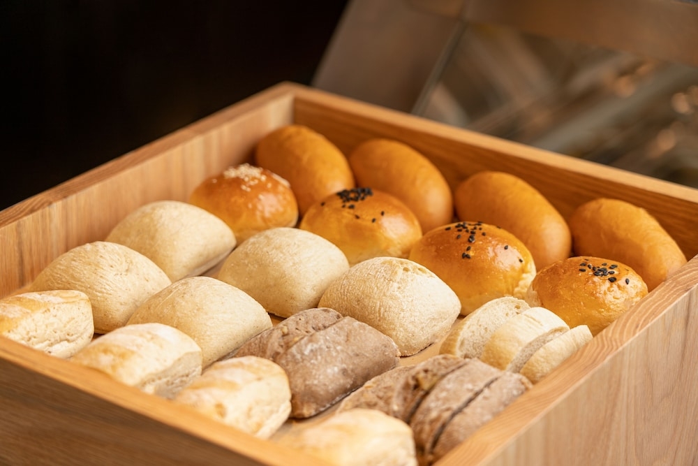 뷔페 아침 식사