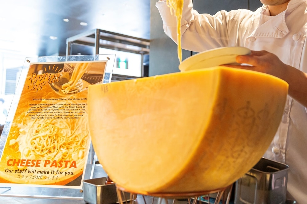 뷔페 아침 식사