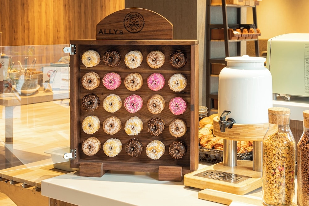 뷔페 아침 식사