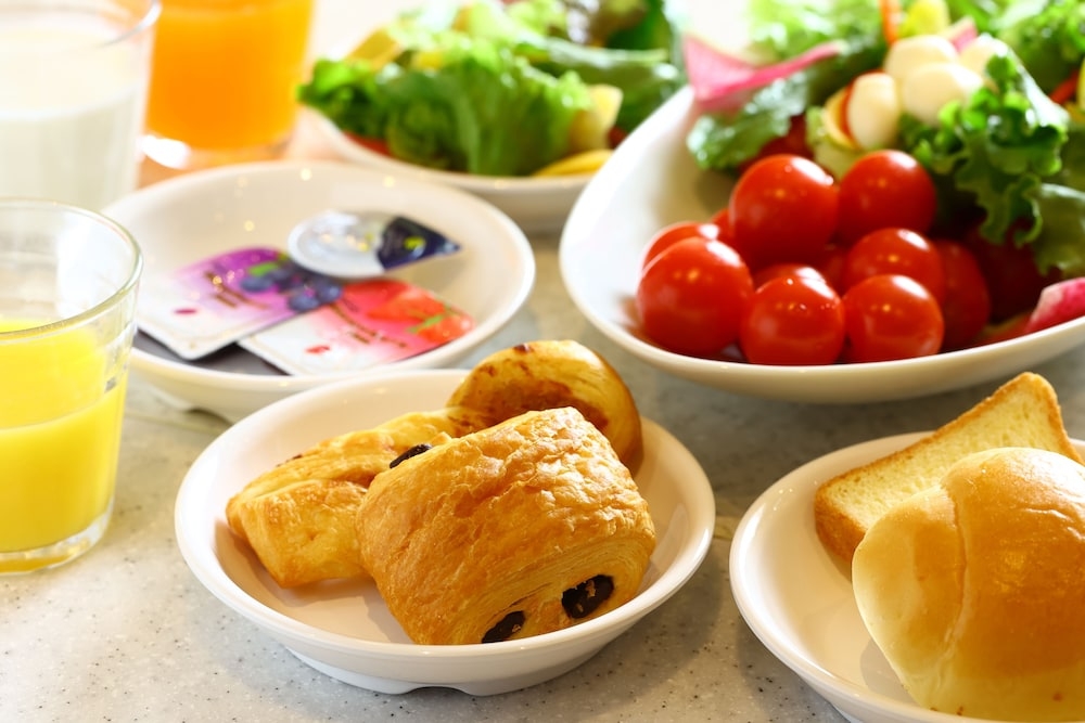 뷔페 아침 식사