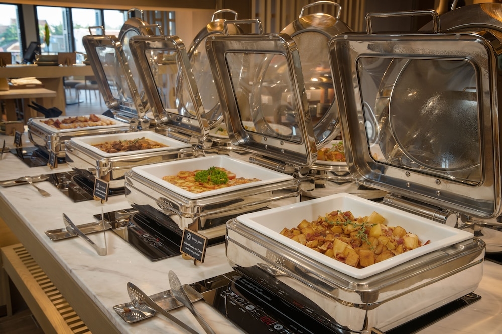 뷔페 아침 식사