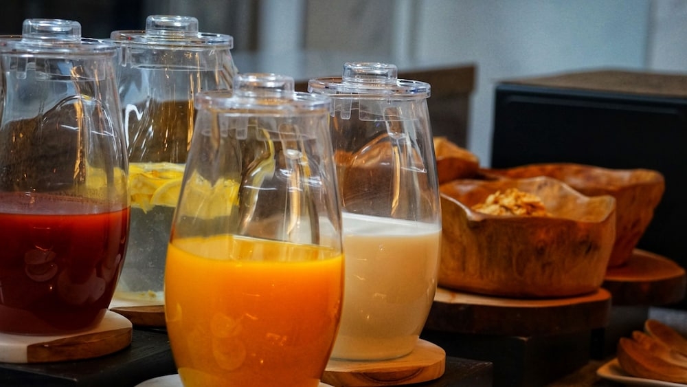 뷔페 아침 식사