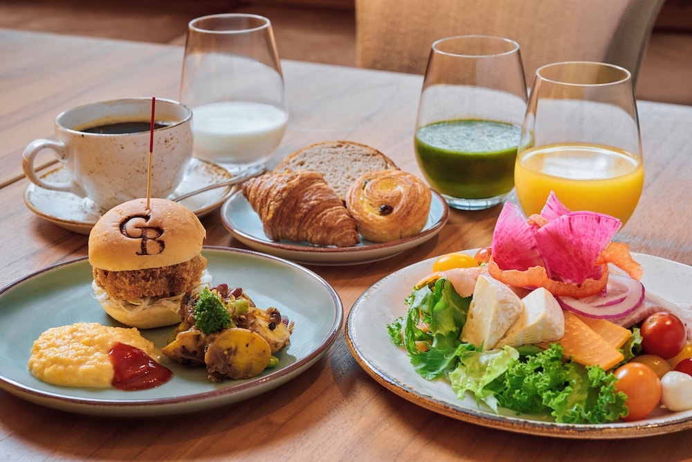 뷔페 아침 식사