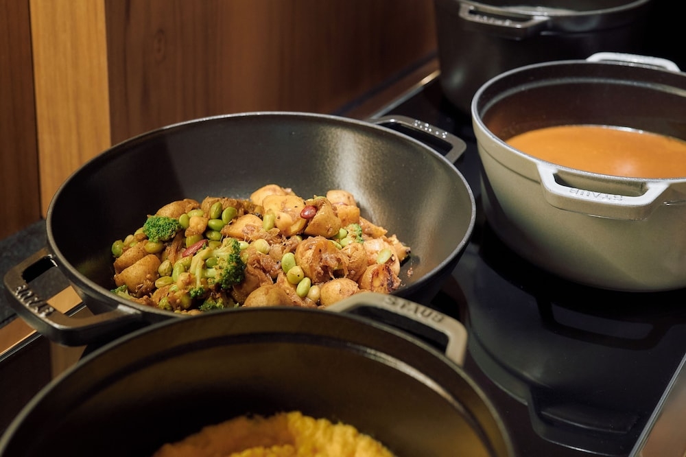 뷔페 아침 식사