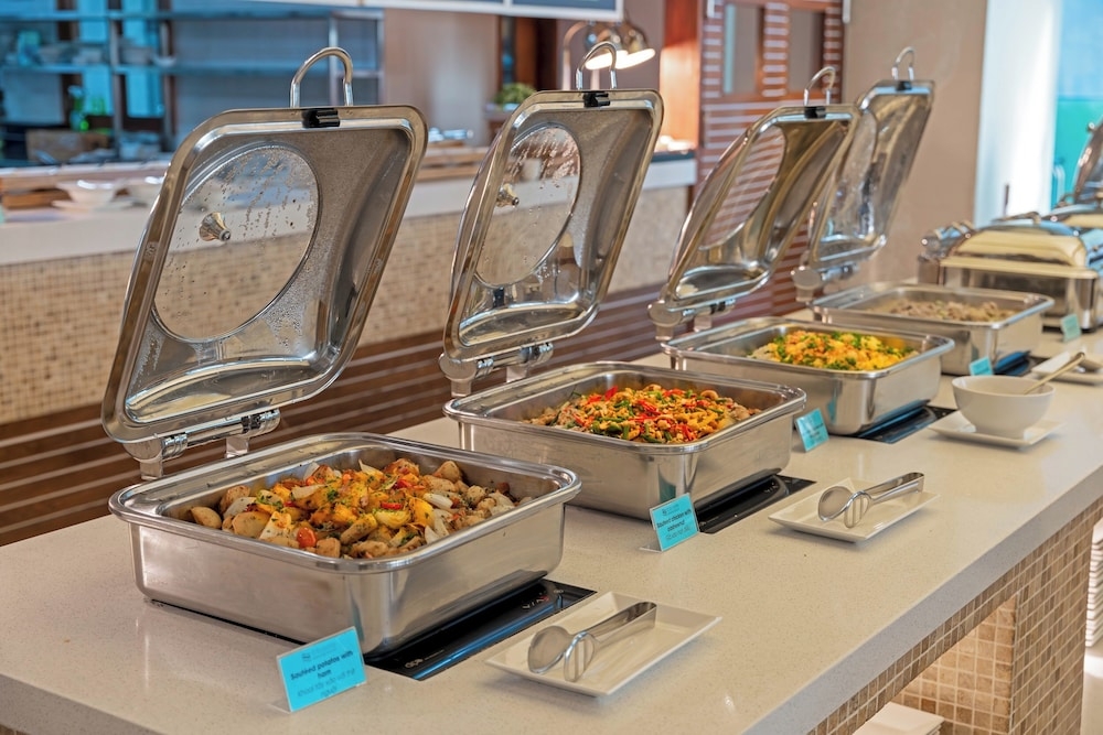 뷔페 아침 식사