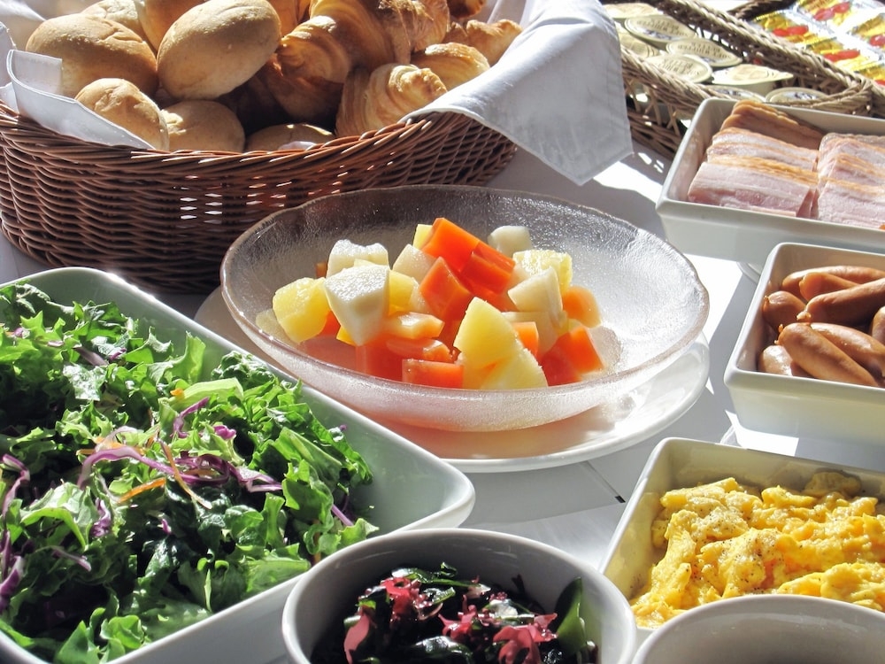 뷔페 아침 식사